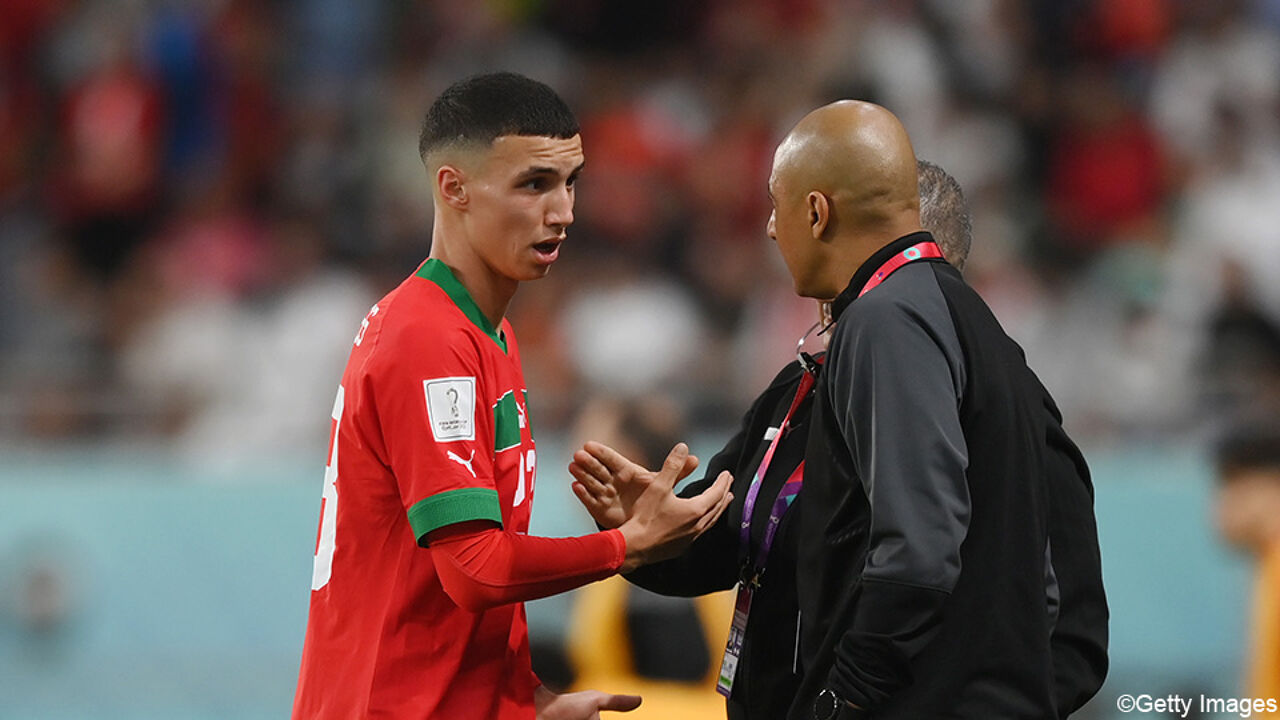 Moroccan international player Bilal Khanous (Genk) can play the World Cup in his country within 7 years. Bilal Al-Khanous