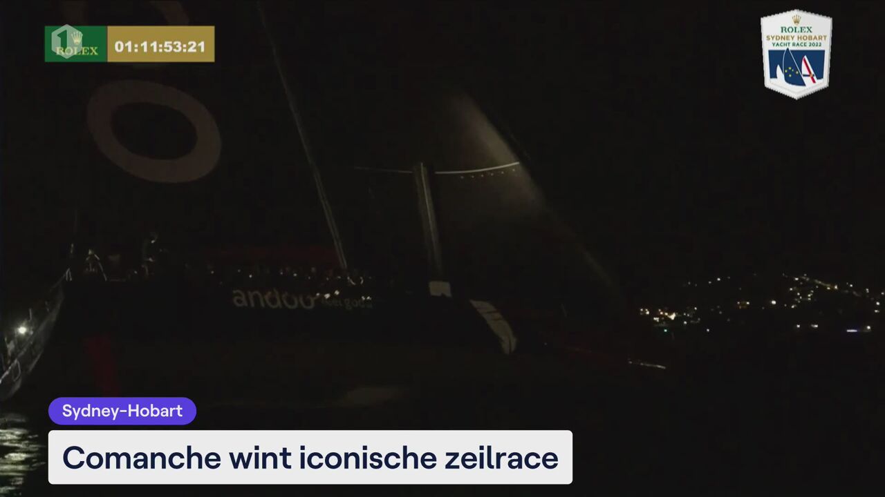 Comanche Wint Voor De 4e Keer De Iconische Zeilrace Sydney-Hobart | Sporza