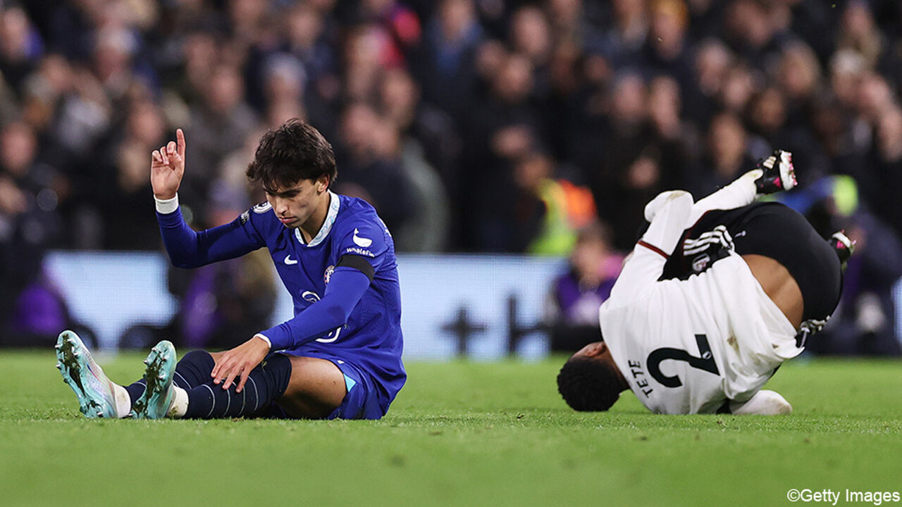WATCH: Joao Felix turns red for daring to tackle seriously ill Chelsea |  Premier League 2022/2023
