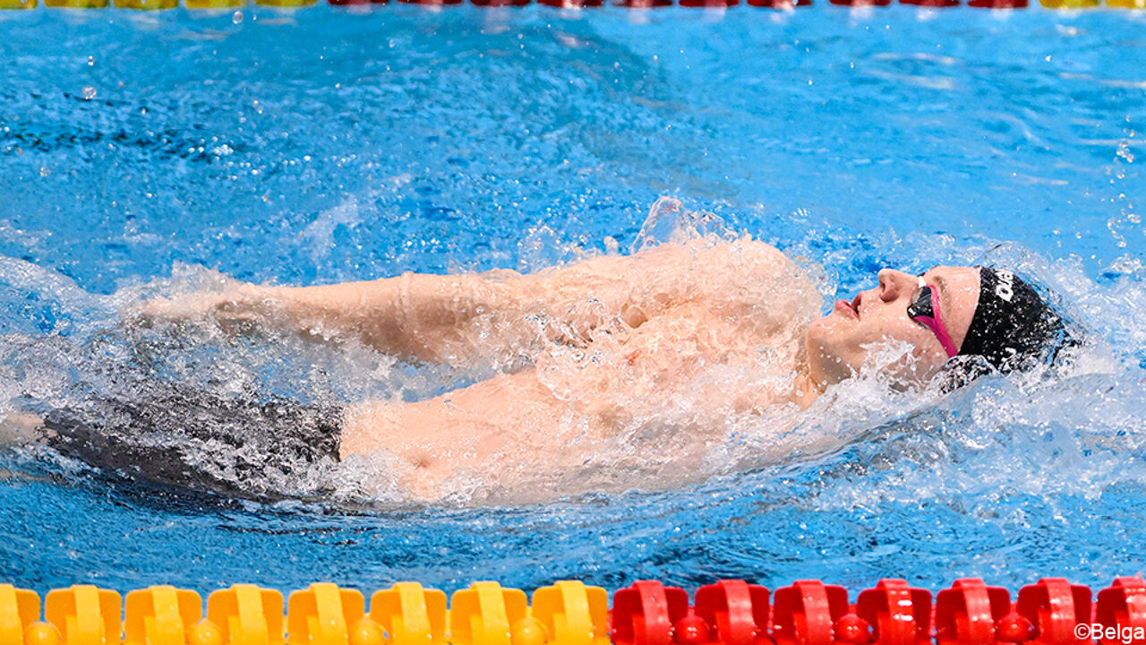 Stan Frank (21) nuota il record belga nei 100 dorso: “Più talento di quanto potessi immaginare” |  nuoto