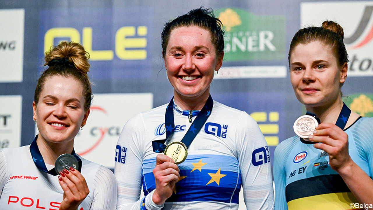 Lotte Kopecky Is Opgezet Met EK-brons In Omnium: "Omdat Het Een ...