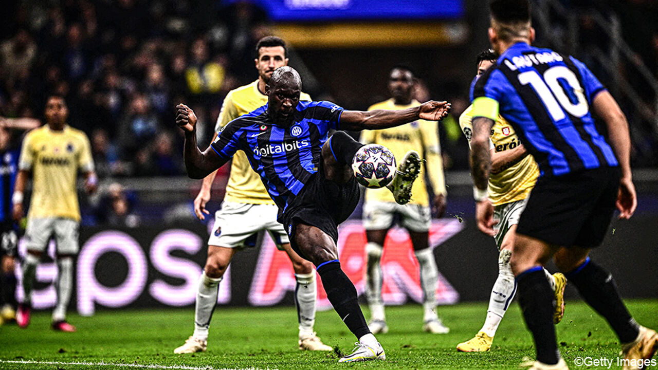 Romelu Lukaku libera l’Inter e se stesso con un gol per battere il Porto |  Champions League 2022/2023