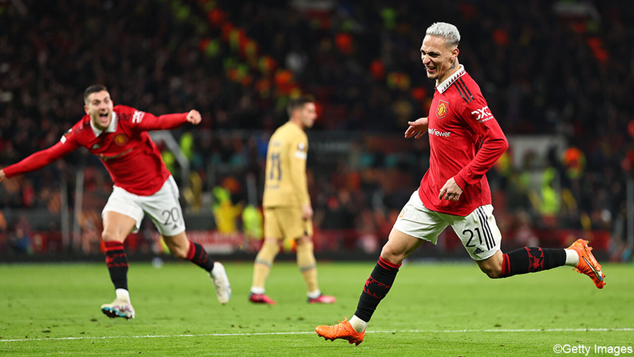 LIVE: Manchester United again and again: Anthony gives home team a deserved lead against Barcelona |  UEFA Europa League 2022/2023