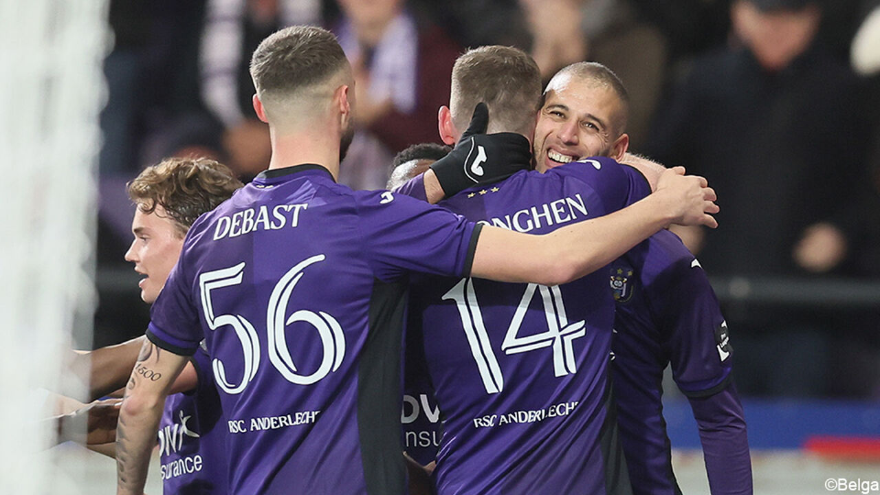 Slimani mantiene l’Anderlecht in corsa per i playoff sconfiggendo il rivale Cercle |  Jupiler Pro League 2022/2023