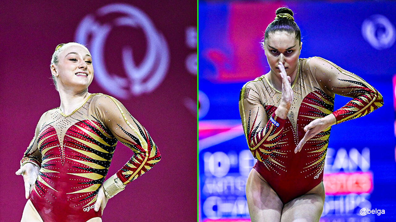 Lisa Filen and Mylese Brassart shine in fourth and fifth place at the European Gymnastics Championships |  gymnastics EC
