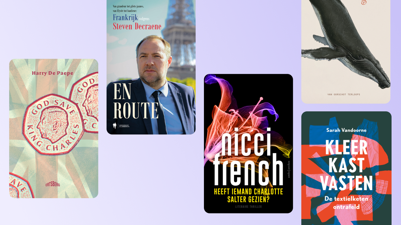 De vijf boeken van de week: sappige verhalen over koning Charles en