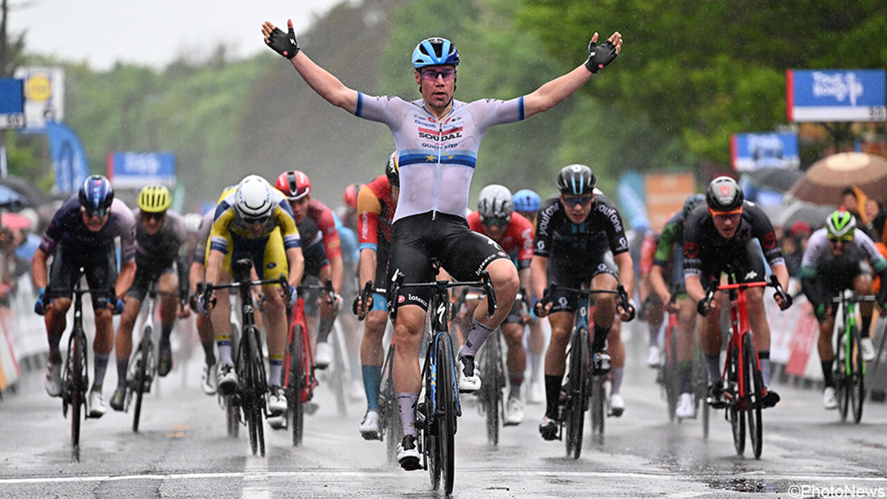 Fabio Jakobsen thunders to win the rain-soaked second stage in Hungary, Vito Praet in third |  Tour Hungary 2023