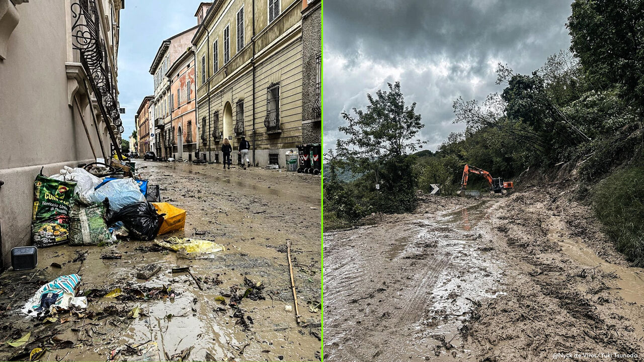 I piloti di F1 Tsunoda e De Vries mostrano la devastazione in Italia: “polvere, fango e odore di carburante” |  Formula 1