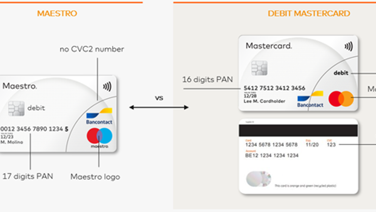 Maestro debit card will become Debit Mastercard from 1 July | VRT NWS: news