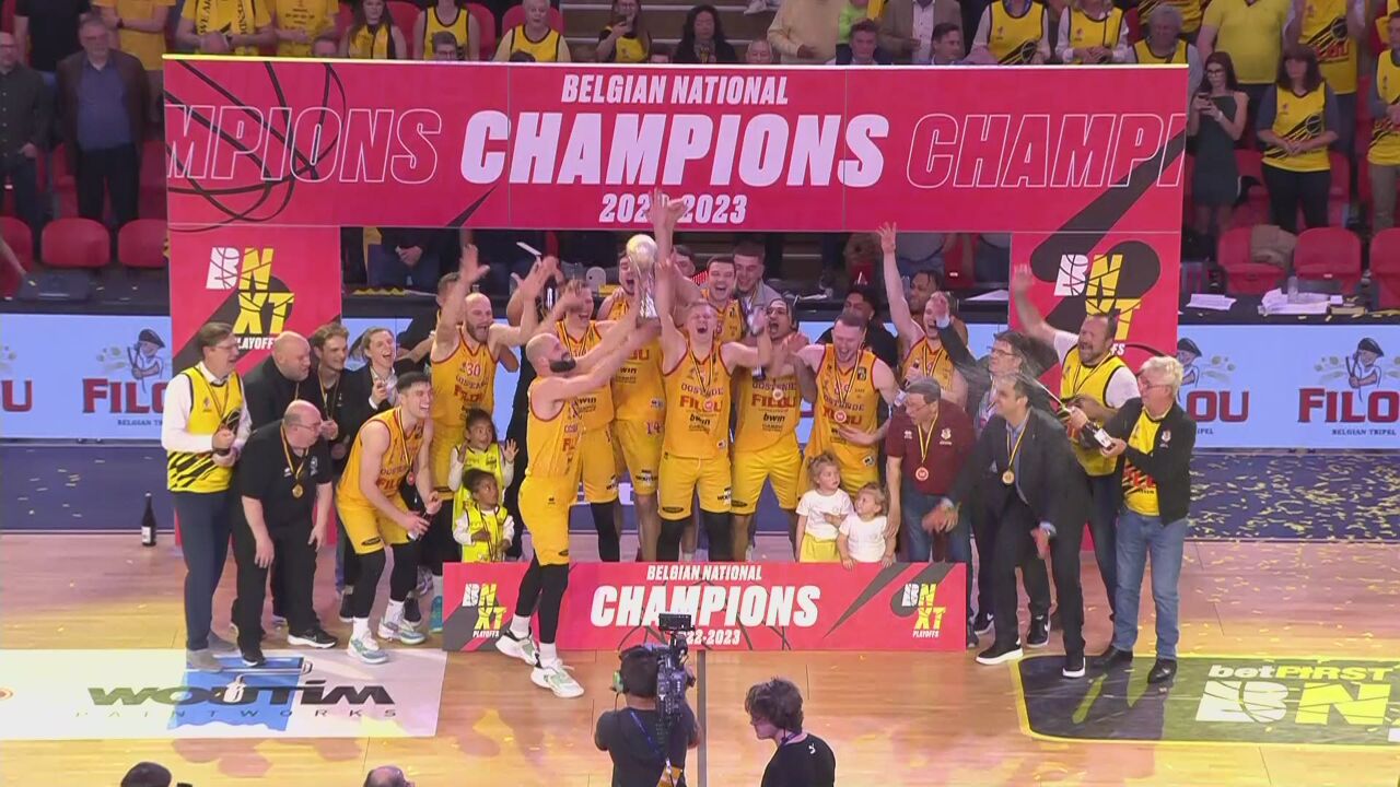 Samenvatting 12e landstitel op rij! Oostende wint 4e finaleduel van de Antwerp Giants sporza