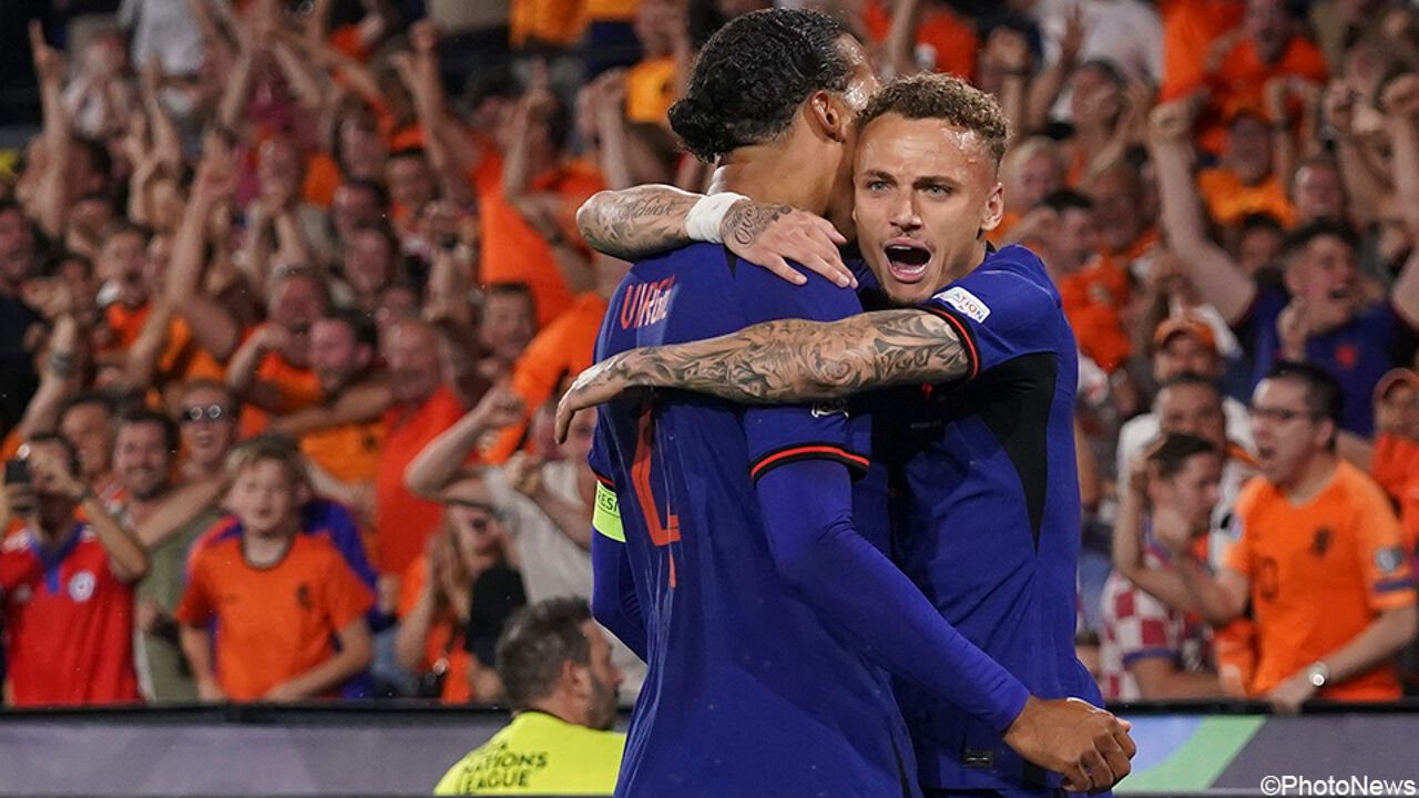 Live Nations League: Noah Lang assiste l’Olanda nei tempi supplementari segnando il gol al 95° minuto |  UEFA Nations League 2022/2023