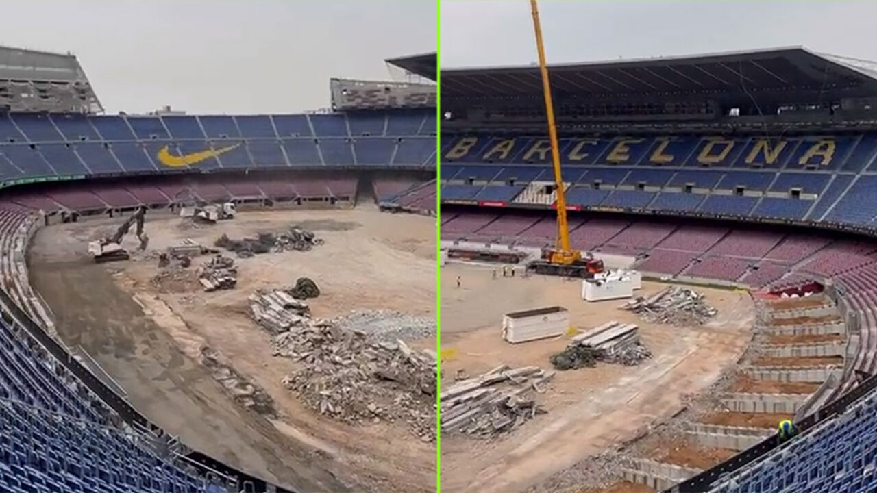 Barcelonas Camp Nou Undergoes Massive Renovation New Stadium Plans