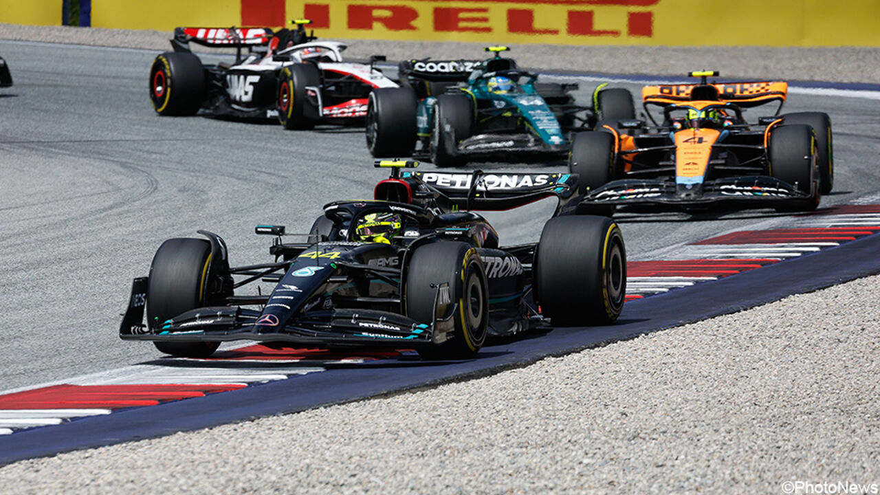 I limiti della pista continuano a farsi sentire dopo il traguardo: Sainz, Hamilton e Gasly le vittime |  Formula 1