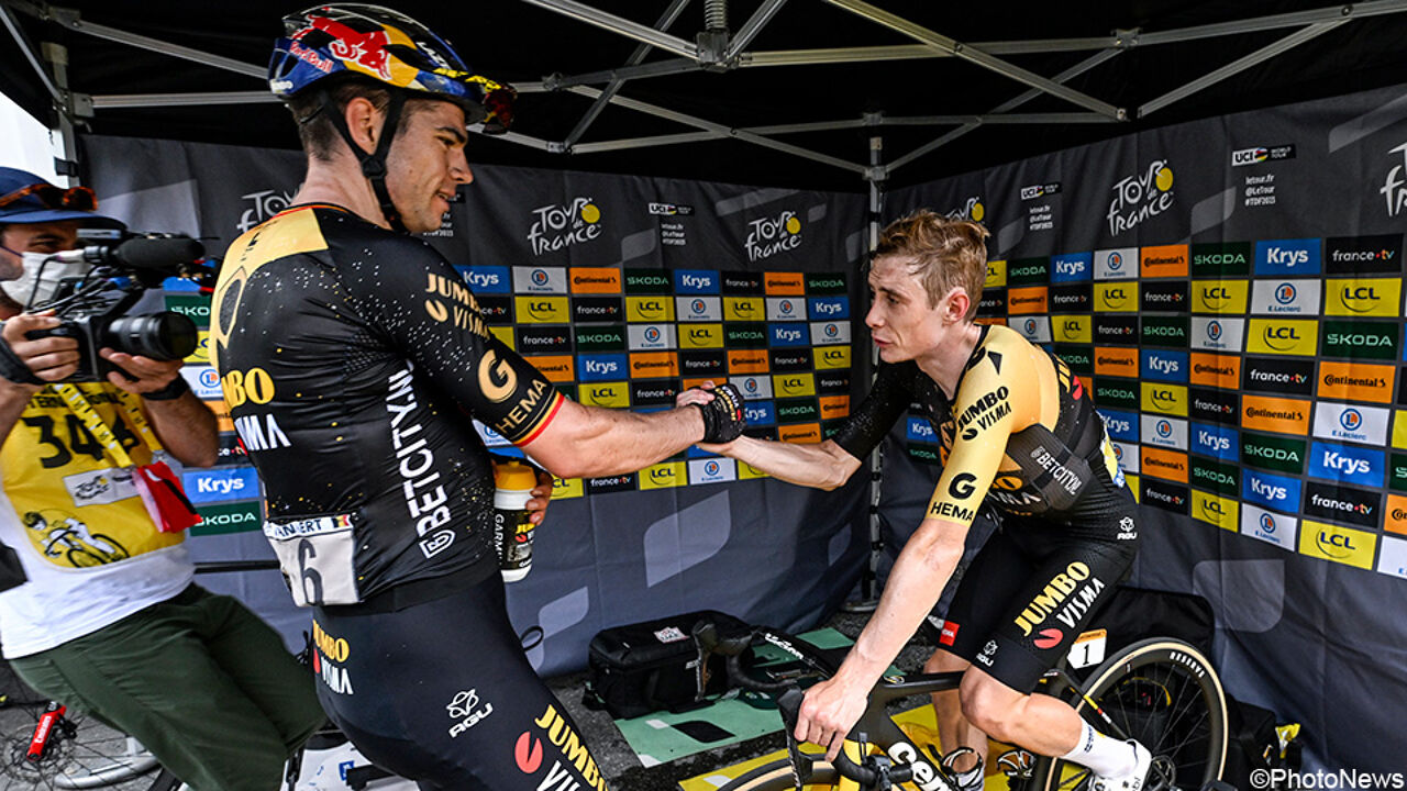 Джамбо-Висма: «Если Вут ван Аэрт не станет калекой, сегодня он не будет баллотироваться» |  Тур де Франс
