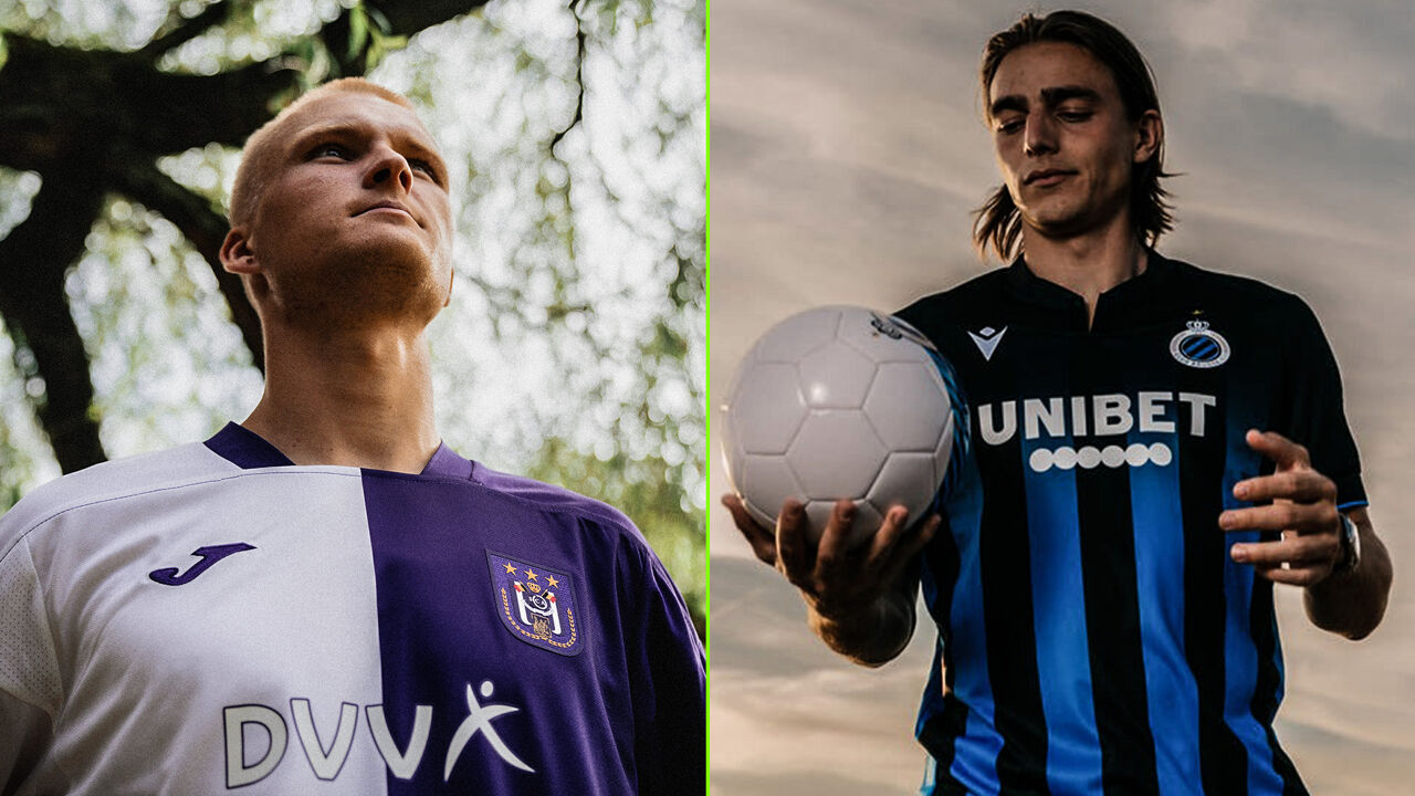 Shades of 'Blauw en Zwart' in the new Home shirt for Club Brugge