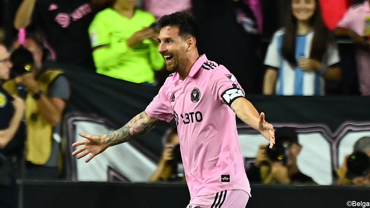 Guarda: Lionel Messi brilla subito con un bellissimo gol in America |  MLS