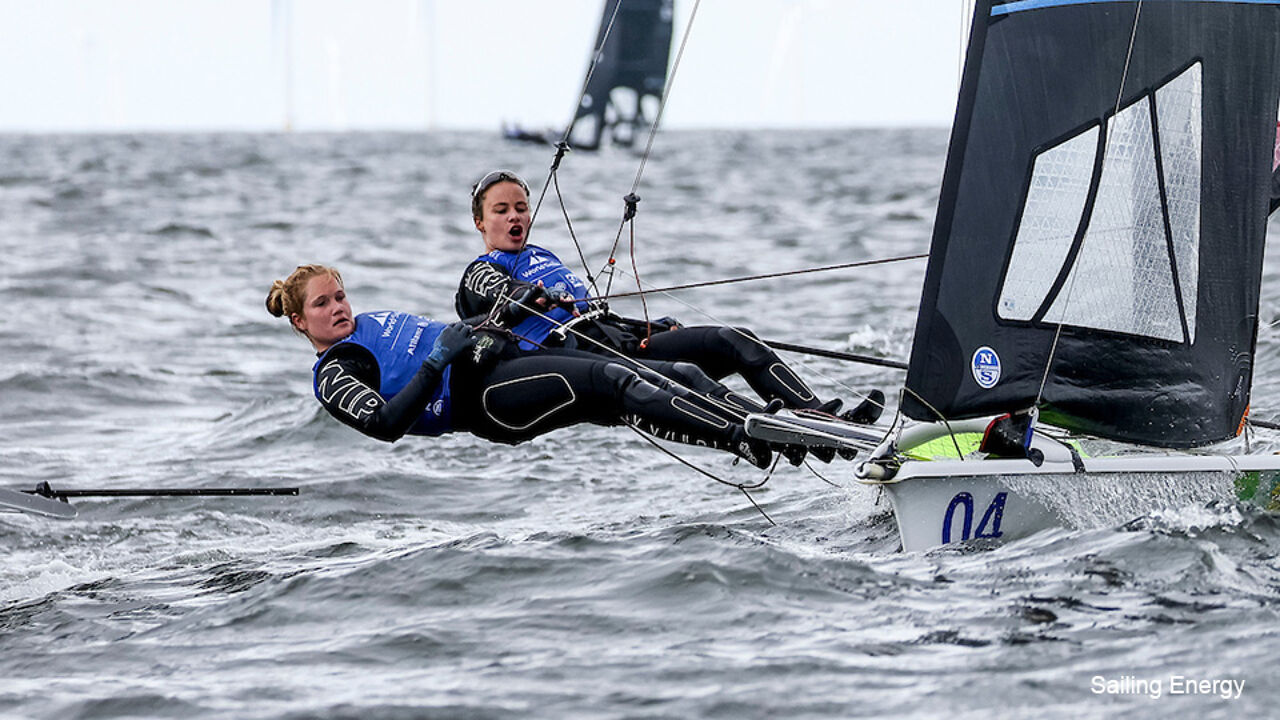 Mondiali di vela: Izora Meinhout e Anouk Görts affondano dopo una brutta giornata |  Campionati Mondiali di Vela