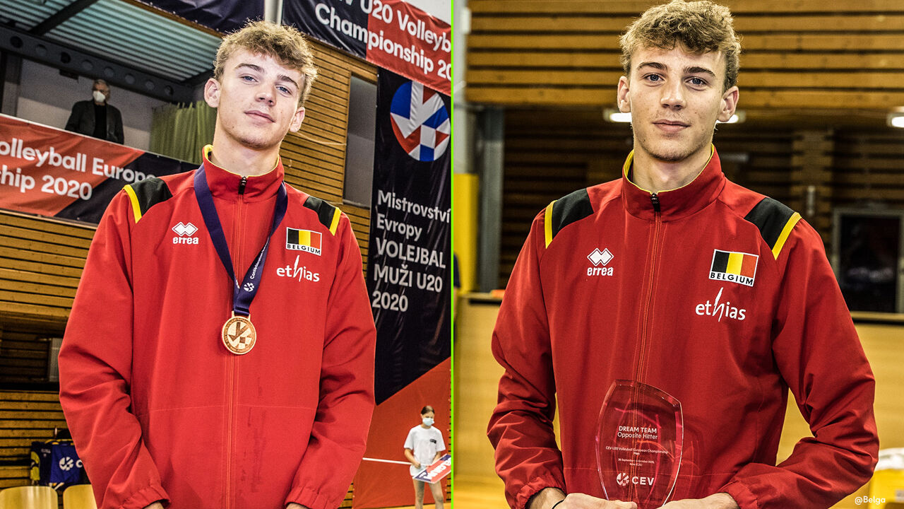 Ferre Reggers kaapte steeds persoonlijke trofeeën weg op toernooien bij de jeugd.