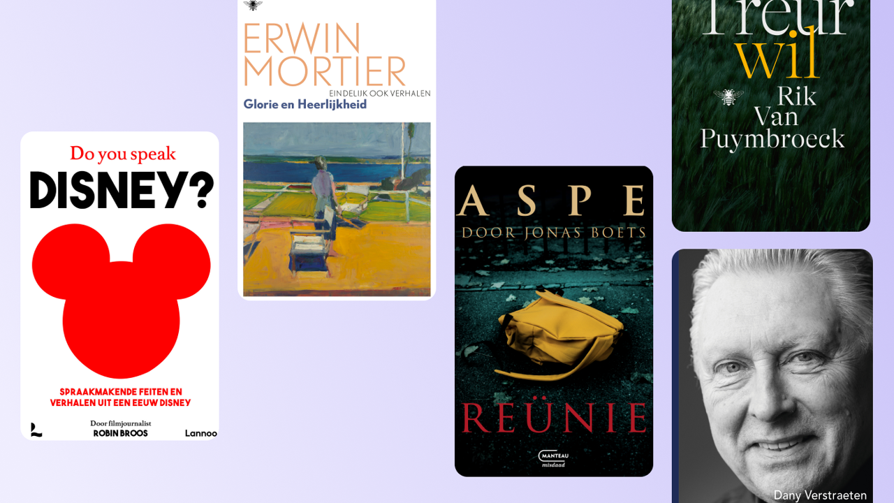 De vijf boeken van de week: verhalen van Erwin Mortier, Dany