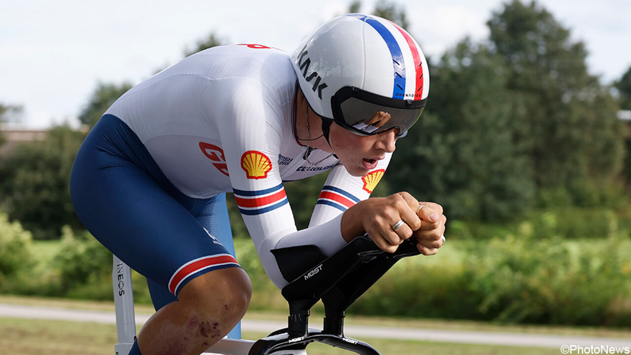 19-year-old Joshua Tarling makes appearance at European Time Trial Championships, Wout van Aart takes bronze |  European Championship 2023