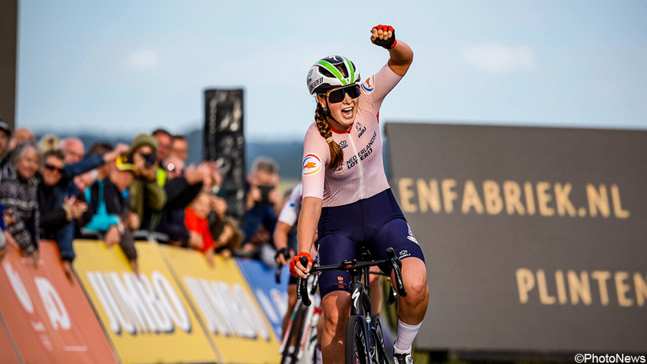 Ilse Pluimers makes Dutch fans shout for joy at the European Championship with promises |  European Cycling Championship