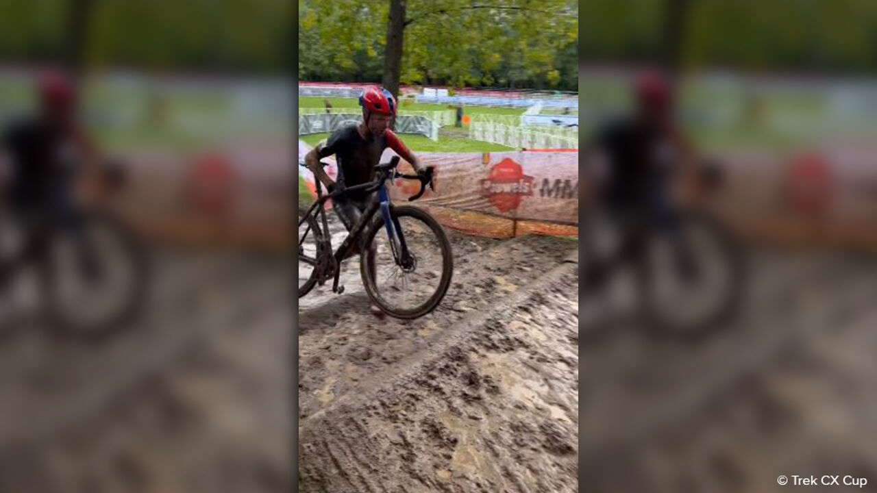 Mud found in America!  Rain makes World Cup circuit a real crossroads |  2023 Cyclocross World Cup