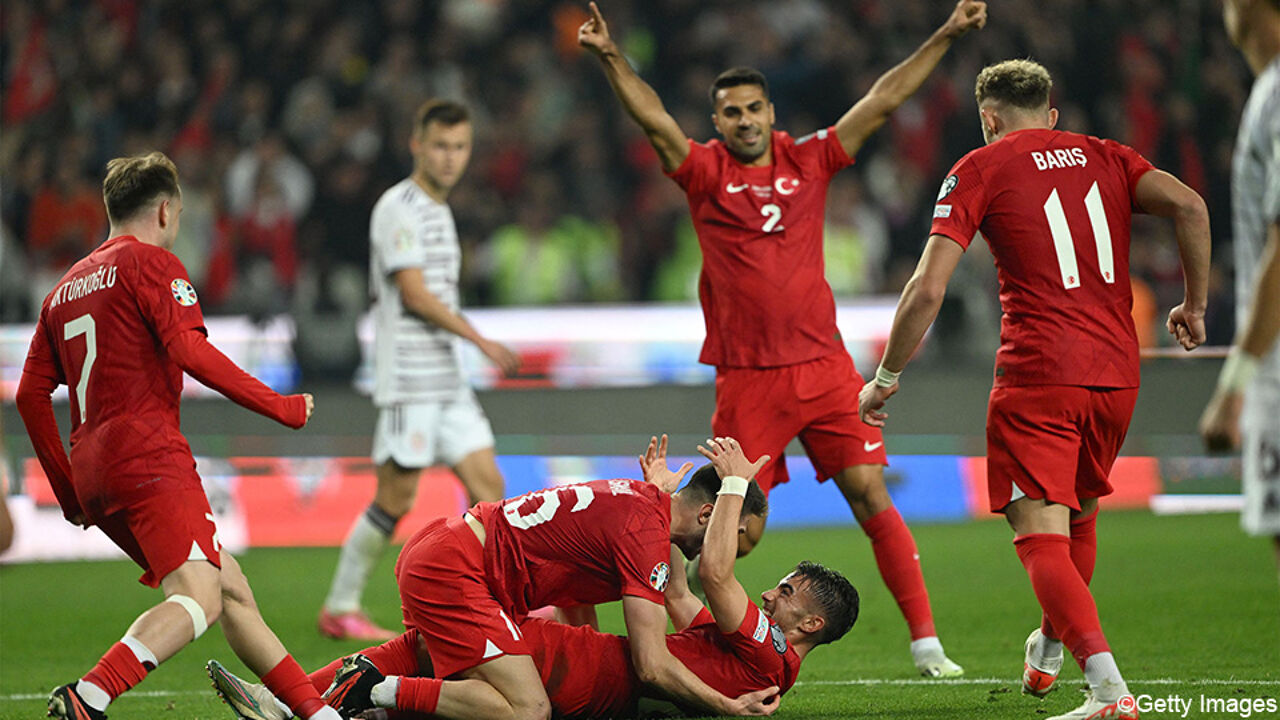 Türkiye is a smiling third place and can qualify for the European Championship finals in Germany  Euro 2024 qualifiers