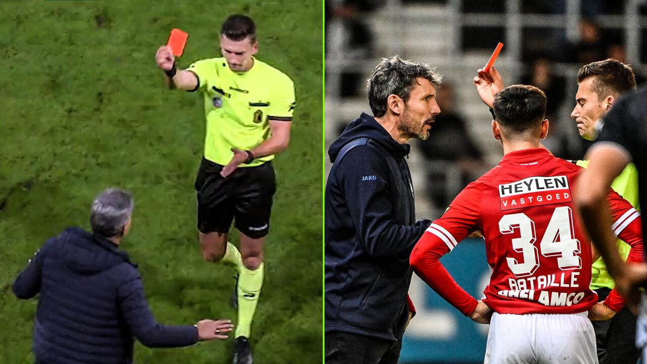 Mazo and Van Bommel both got red in a crazy finish: ‘I’ve never experienced this before’ |  Jupiler Professional League