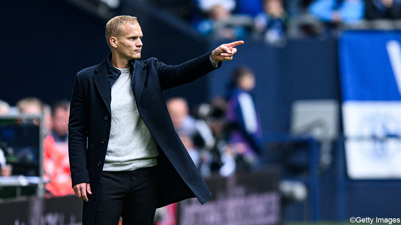 De hand van Karel Geraerts is al zichtbaar bij Schalke 04: 