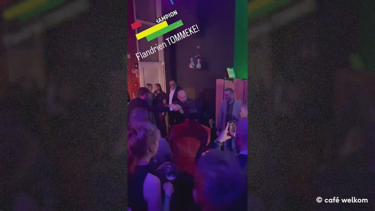 Tommeke, Tommeke, Tommeke, wat doe je nu? Tom Boonen gaat op afterparty