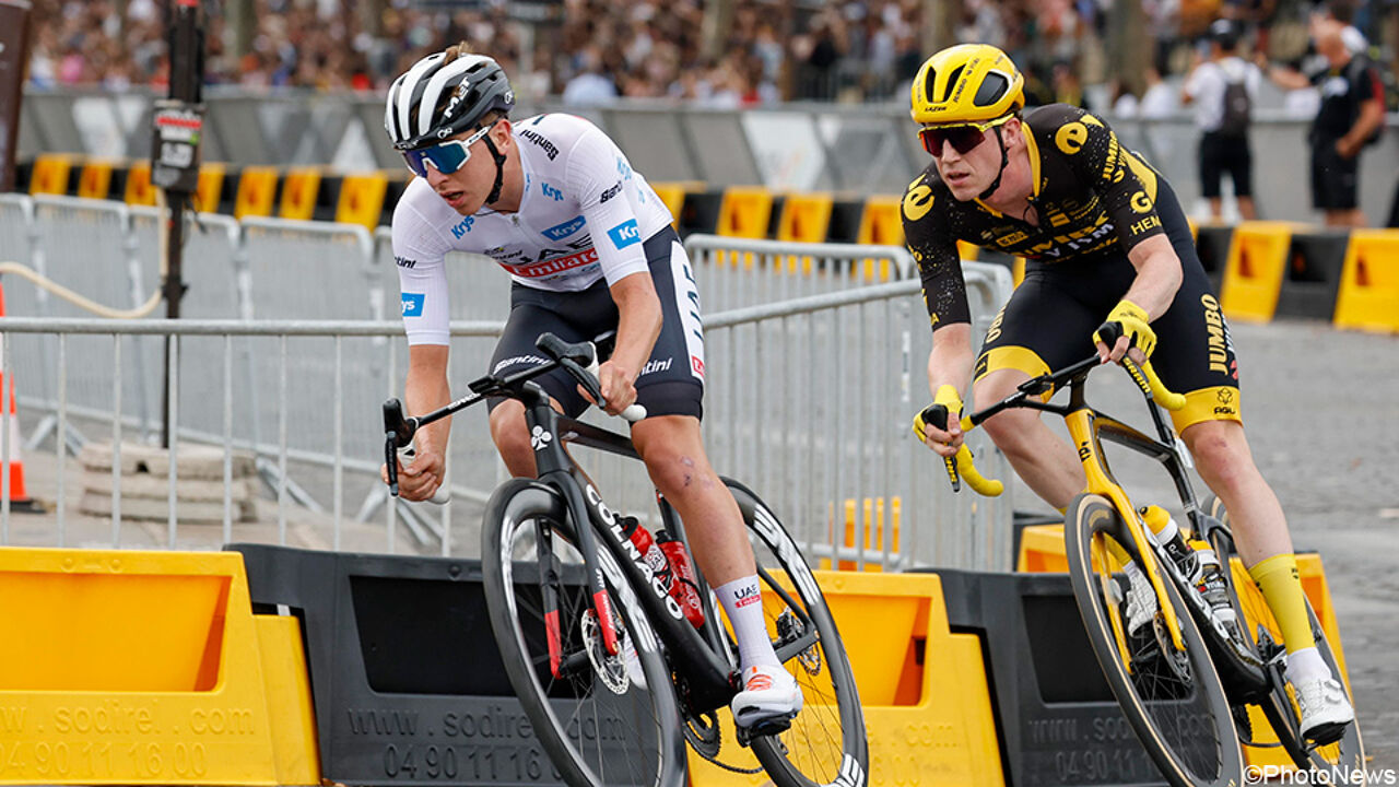VIDEO Waarom Nathan Van Hooydonck in Parijs niet overnam van Tadej