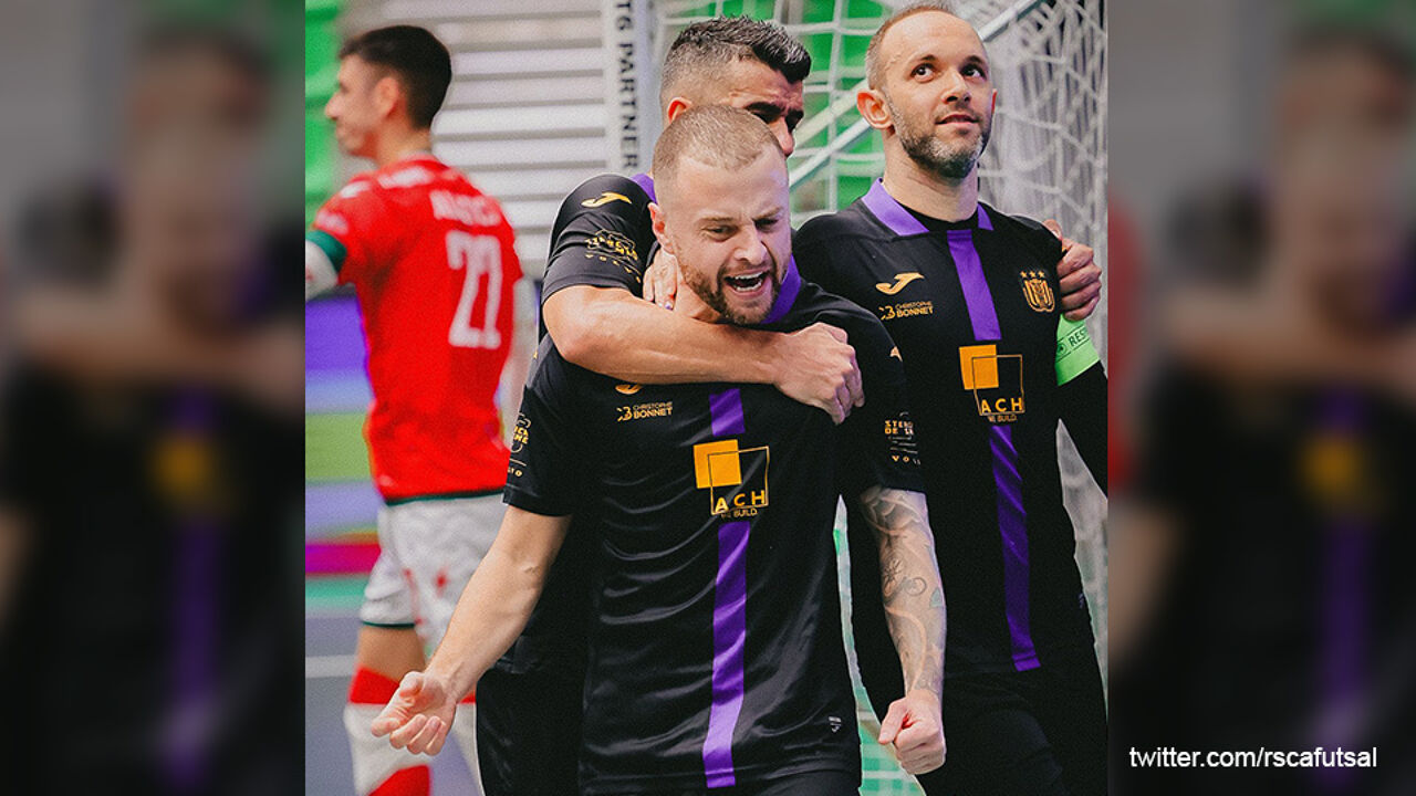 UEFA Futsal Champions League: Anderlecht turns a 0-2 deficit into a 5-2 win in the Elite Round |  Futsal