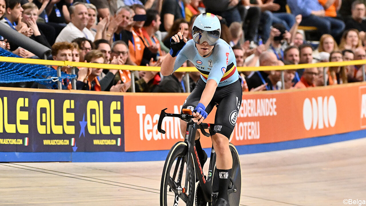 Derde Belgische medaille van de avond Fabio Van den Bossche wint brons