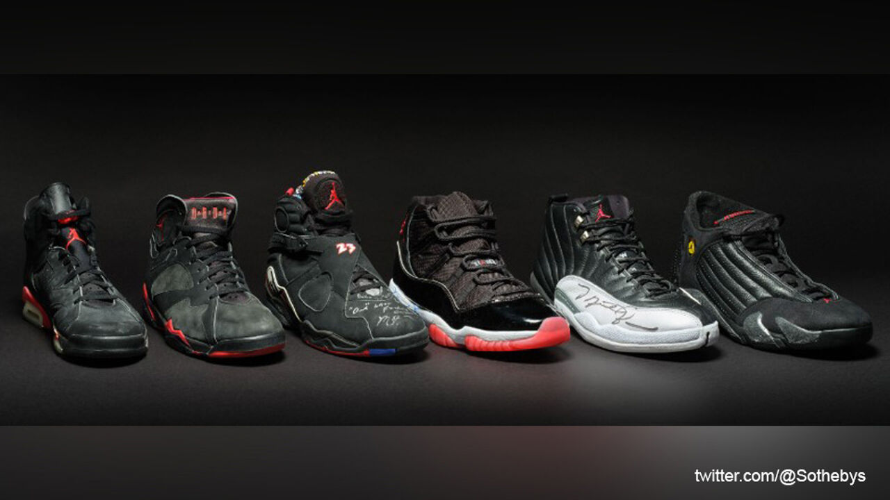 Michael jordans schoenen cheap