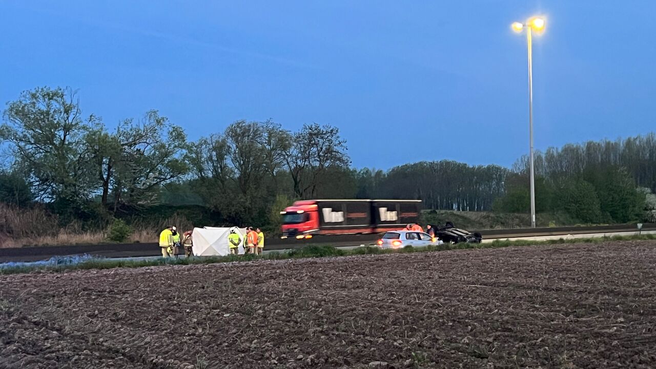 Bestuurder Van Dodelijk Ongeval Op E40 In Sint-Lievens-Houtem Is ...