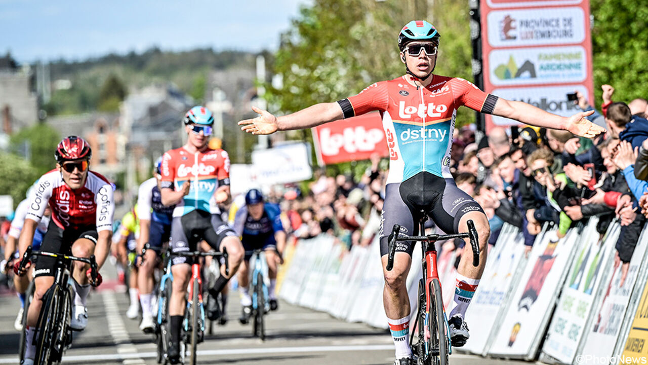 Deugddoende Zege Arnaud De Lie Viert Comeback Met Machtige Sprint In Famenne Ardenne Classic