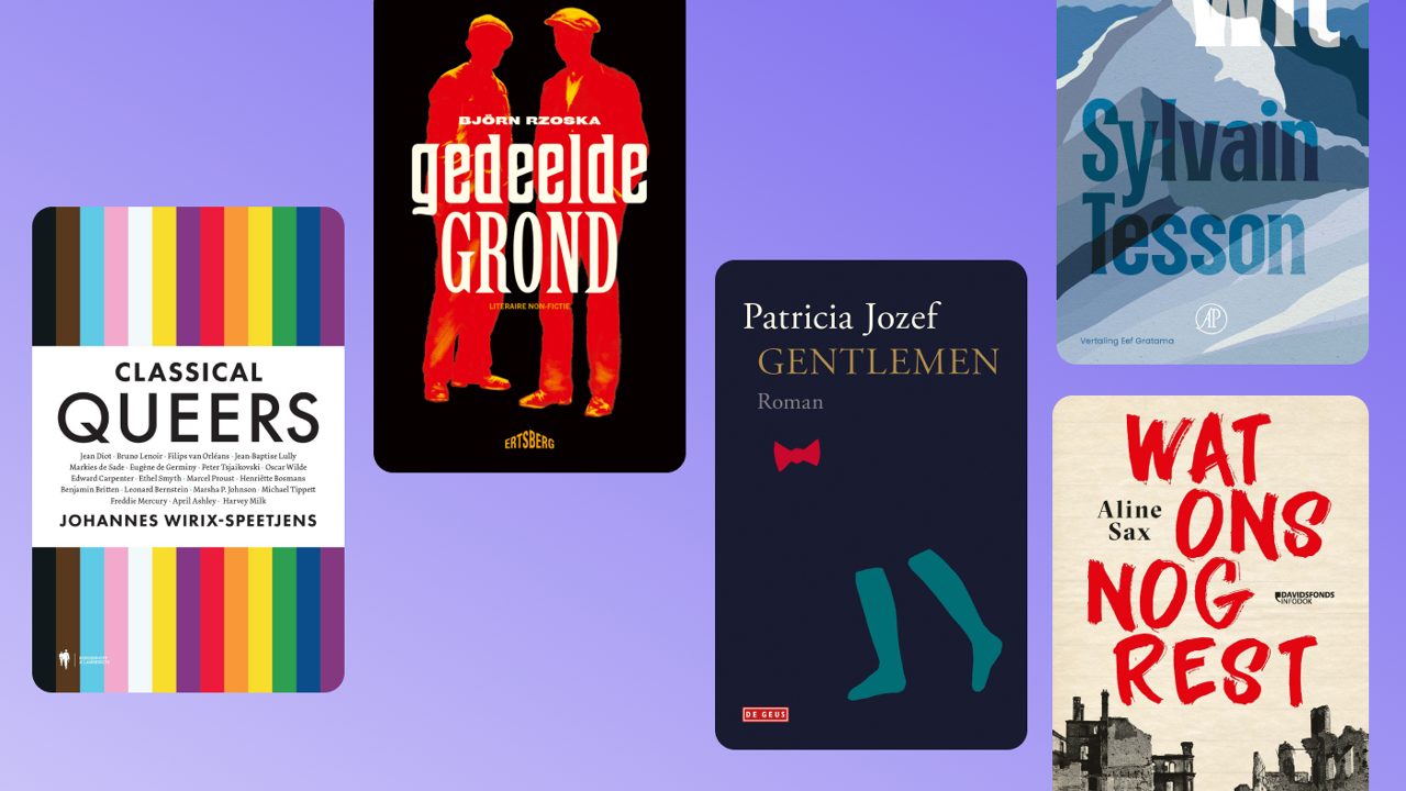 De boeken van de week: queers in de kunst, Björn Rzoska over zijn