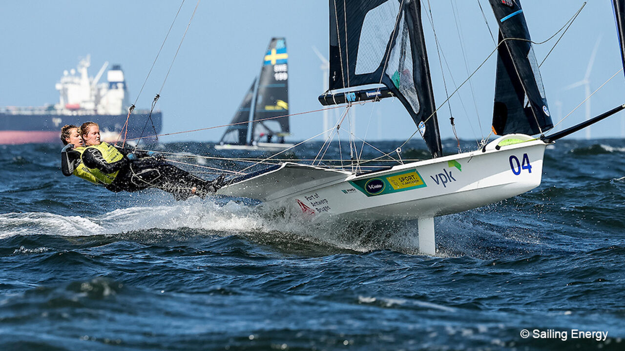 Zeilen Op De Olympische Zomerspelen - 49er Fx Speelschema