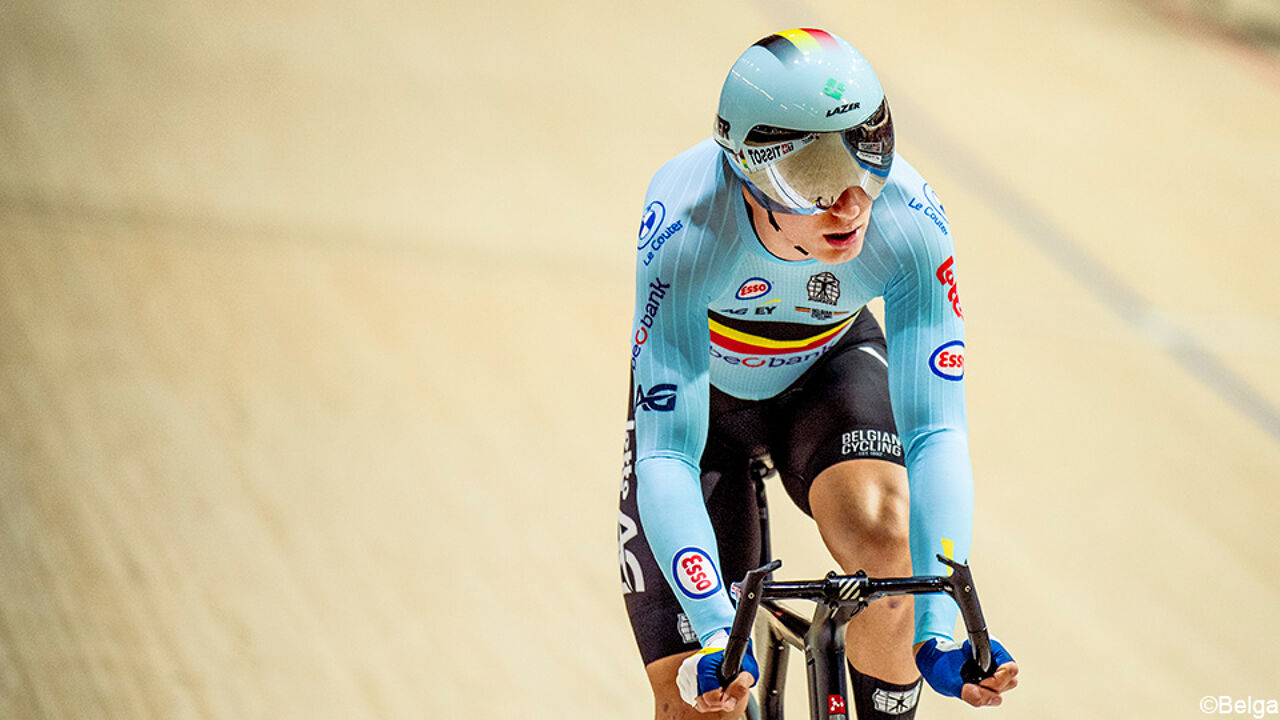 Goud! Belg Lindsay De Vylder kroont zich tot wereldkampioen omnium op WK Baanwielrennen | VRT NWS: nieuws