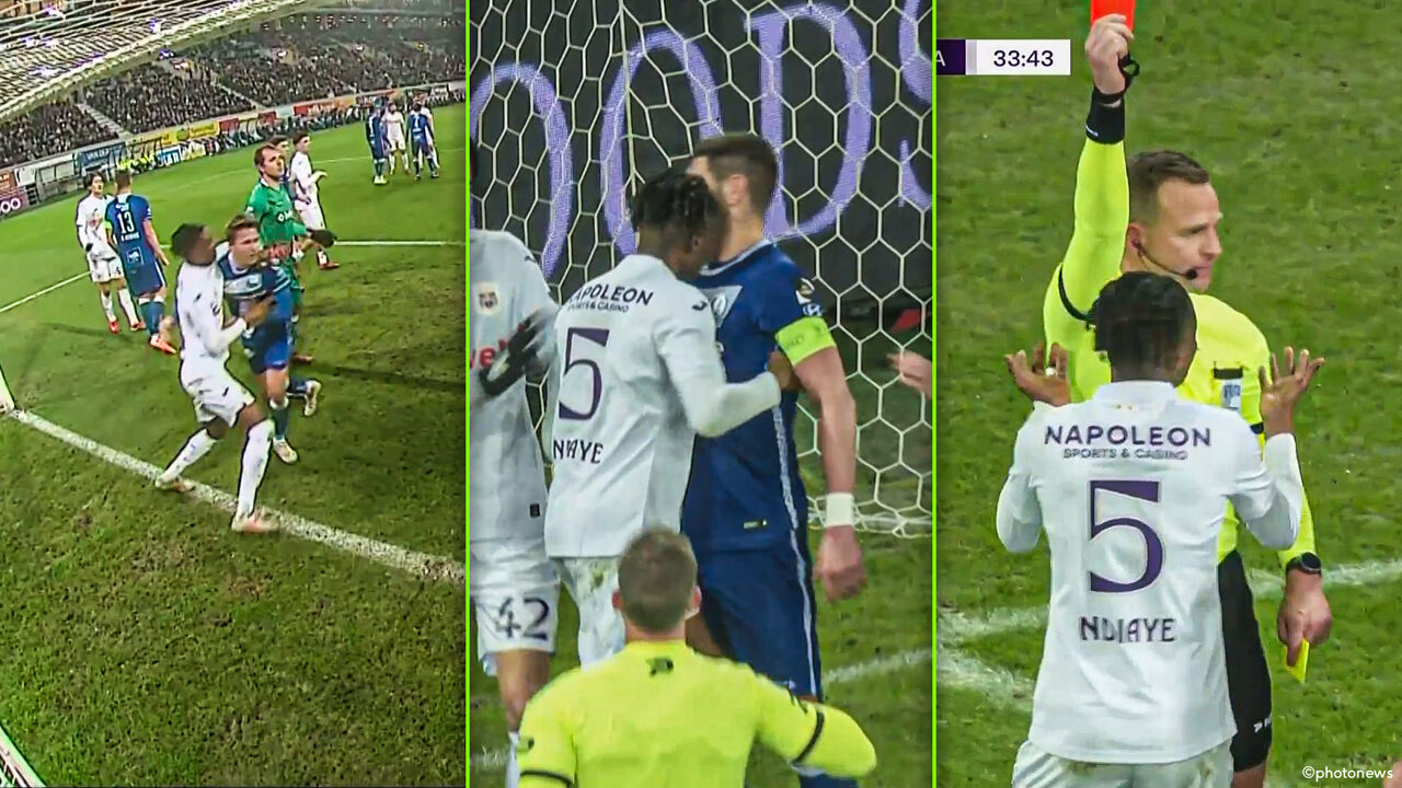 Ferme ontlading bij Gent: na veldslag tegen Anderlecht (en 2 rode ...