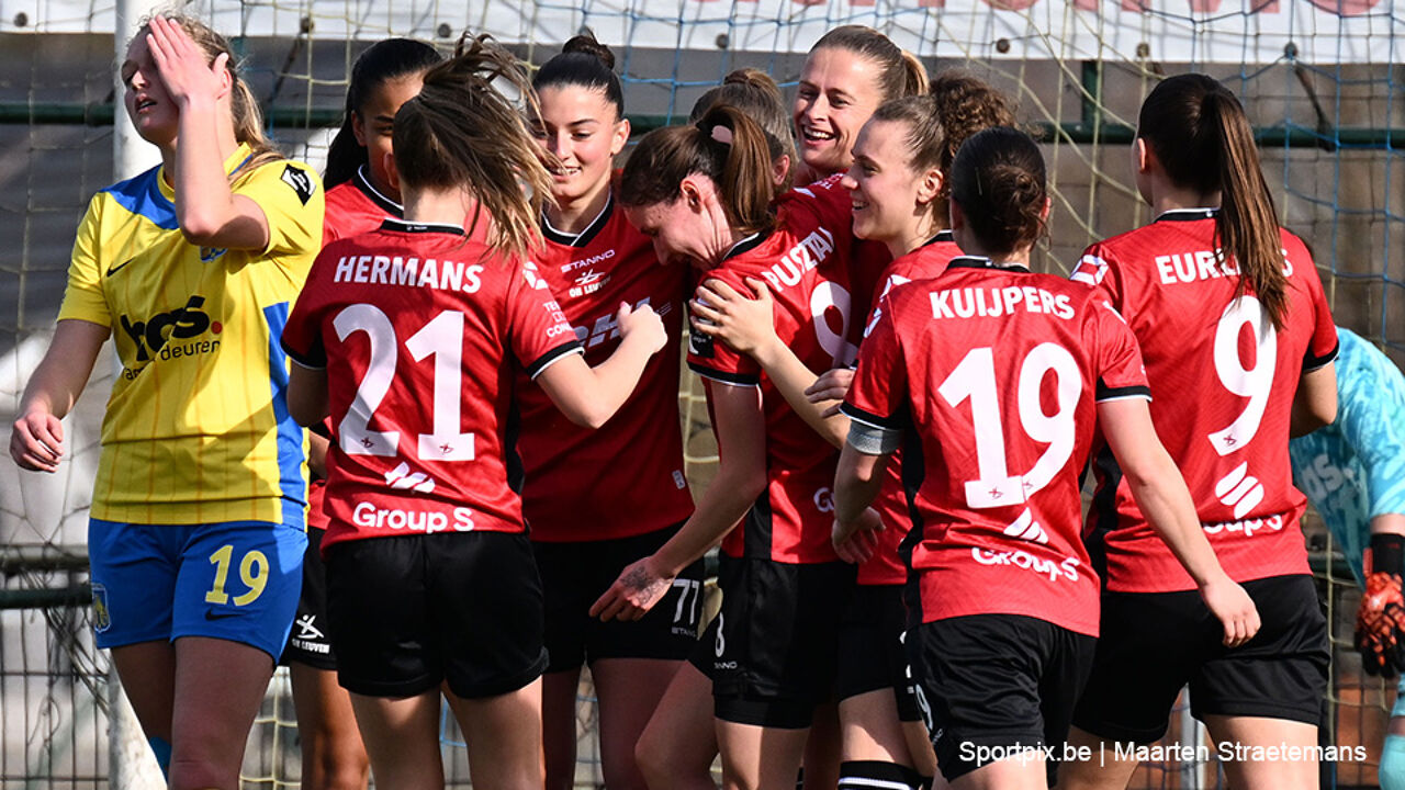Vrouwen van OH Leuven profiteren optimaal van puntenverlies van concurrent Anderlecht