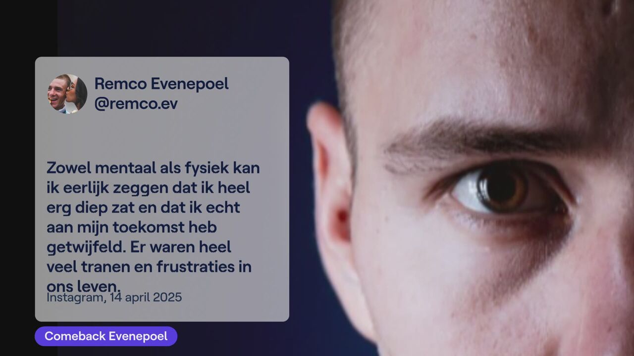 Remco Evenepoel is klaar voor comeback: 