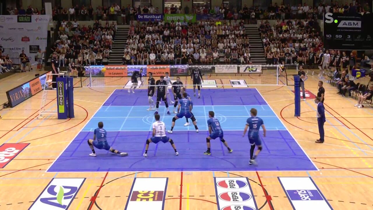 Ruim verslag van de titelmatch tussen Roeselare en Haasrode Leuven in ...