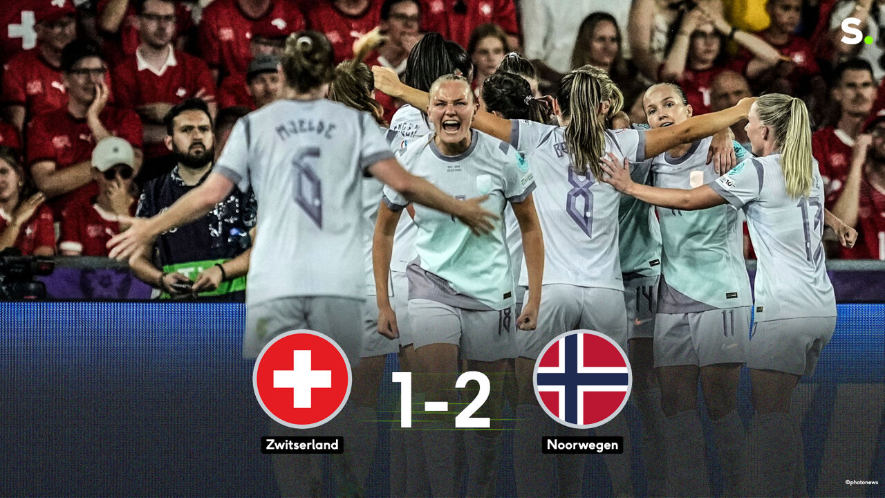VIDEO - Samenvatting van Zwitserland - Noorwegen op het EK voetbal
