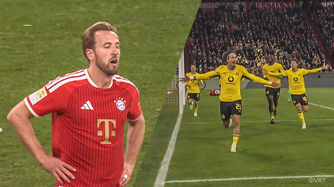 Foto bij: Vloek van Gouden Bal? Bayern geeft zege in Klassiker alsnog weg in slot na dubbele flirt van Harry Kane met doelkader