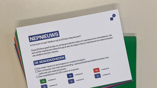 VRT NWS Lanceert Interactieve Videoles Rond Nepnieuws | VRT NWS: Nieuws