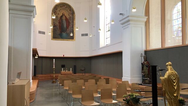 Kerk van Aalbeke heeft nu ook bibliotheek en muziekklassen | VRT NWS