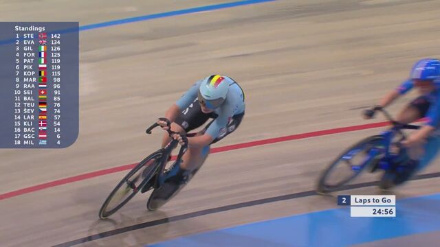 Geen Medaille Voor Lotte Kopecky In Het Omnium: "Ik Ben Ook Maar Een ...