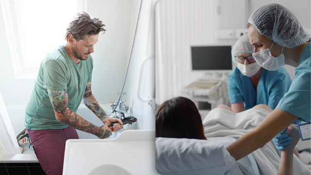 Loodgieters versus vroedvrouwen: sommige jobs worden nog altijd bijna