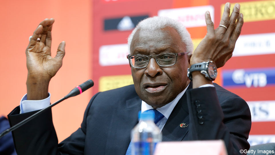 Lamine Diack was tussen 1999 en 2015 voorzitter van de IAAF.